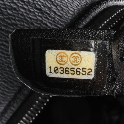 Chanel Caviar Square Stitched Large Tote Black 7 of 7