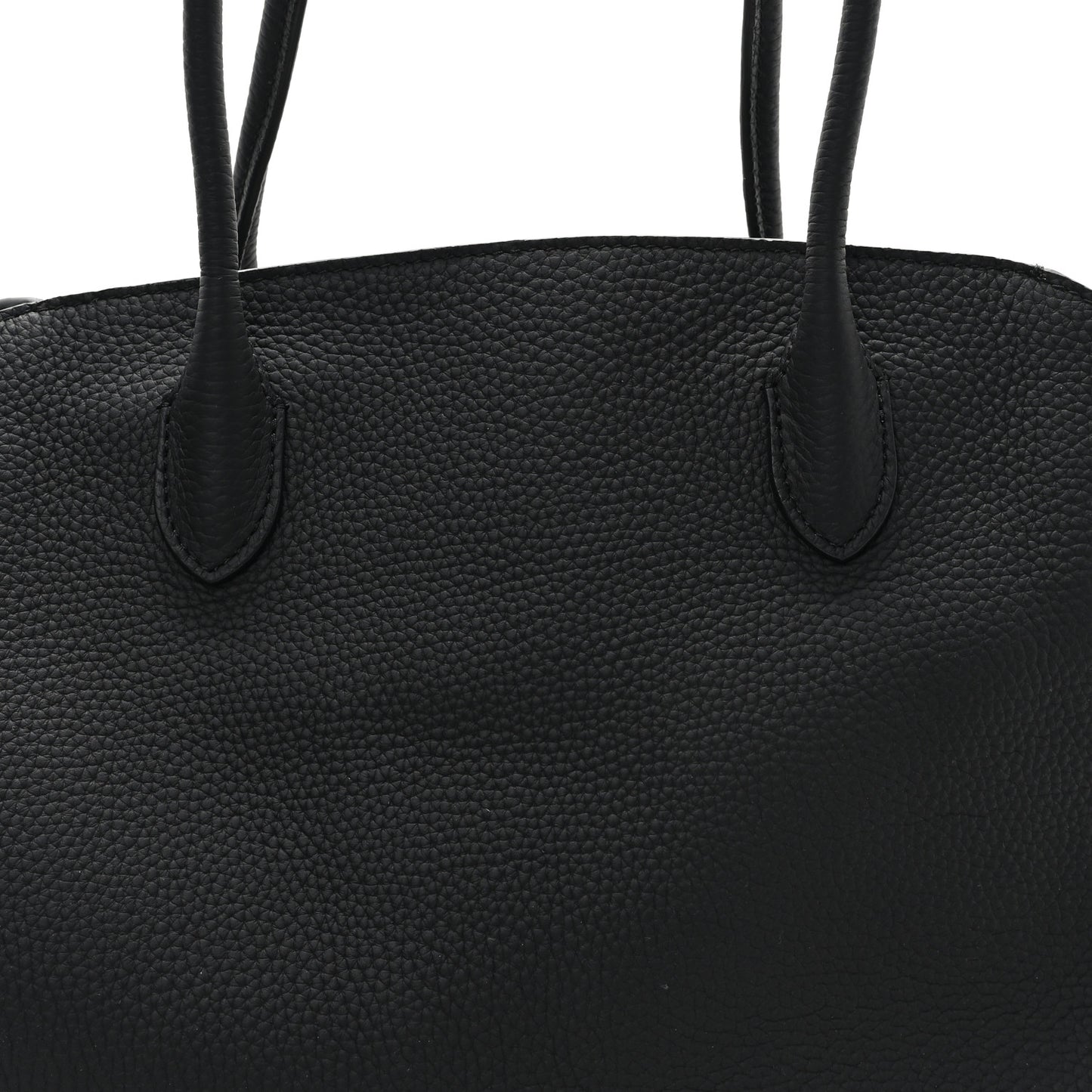 Matte Grained Calfskin Marlo 14 Black