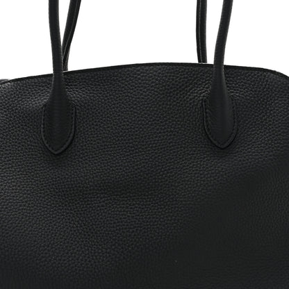 The Row Matte Grained Calfskin Marlo 14 Black 7 of 9