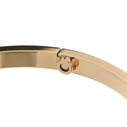 Cartier 18K Yellow Gold Small LOVE Bracelet 17 4 of 8