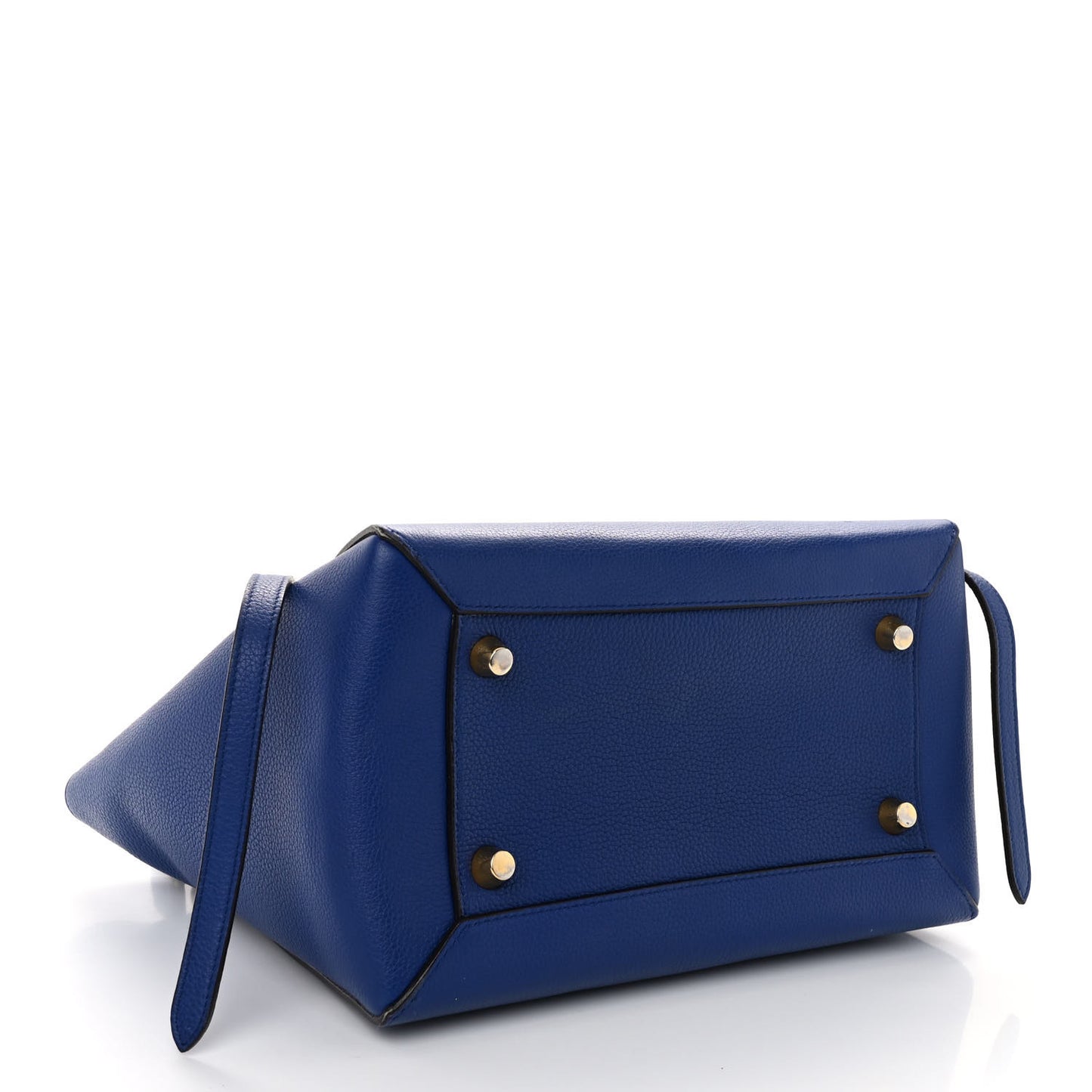 Grained Calfskin Mini Belt Bag Indigo