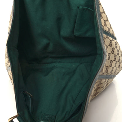 Gucci Monogram Large Abbey Tote Green 5 of 13