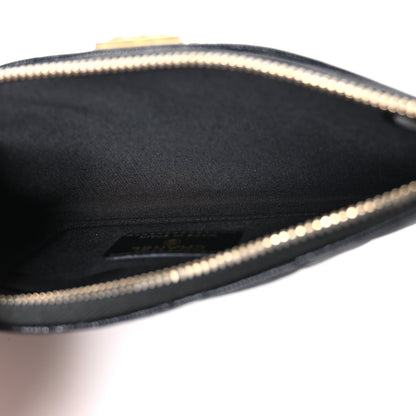 Chanel Caviar Quilted Classic Zip Boy Pouch Black 5 of 8