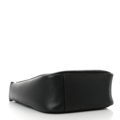 Saint Laurent Smooth Calfskin Small Le 5 A 7 Soft Hobo Black 5 of 12