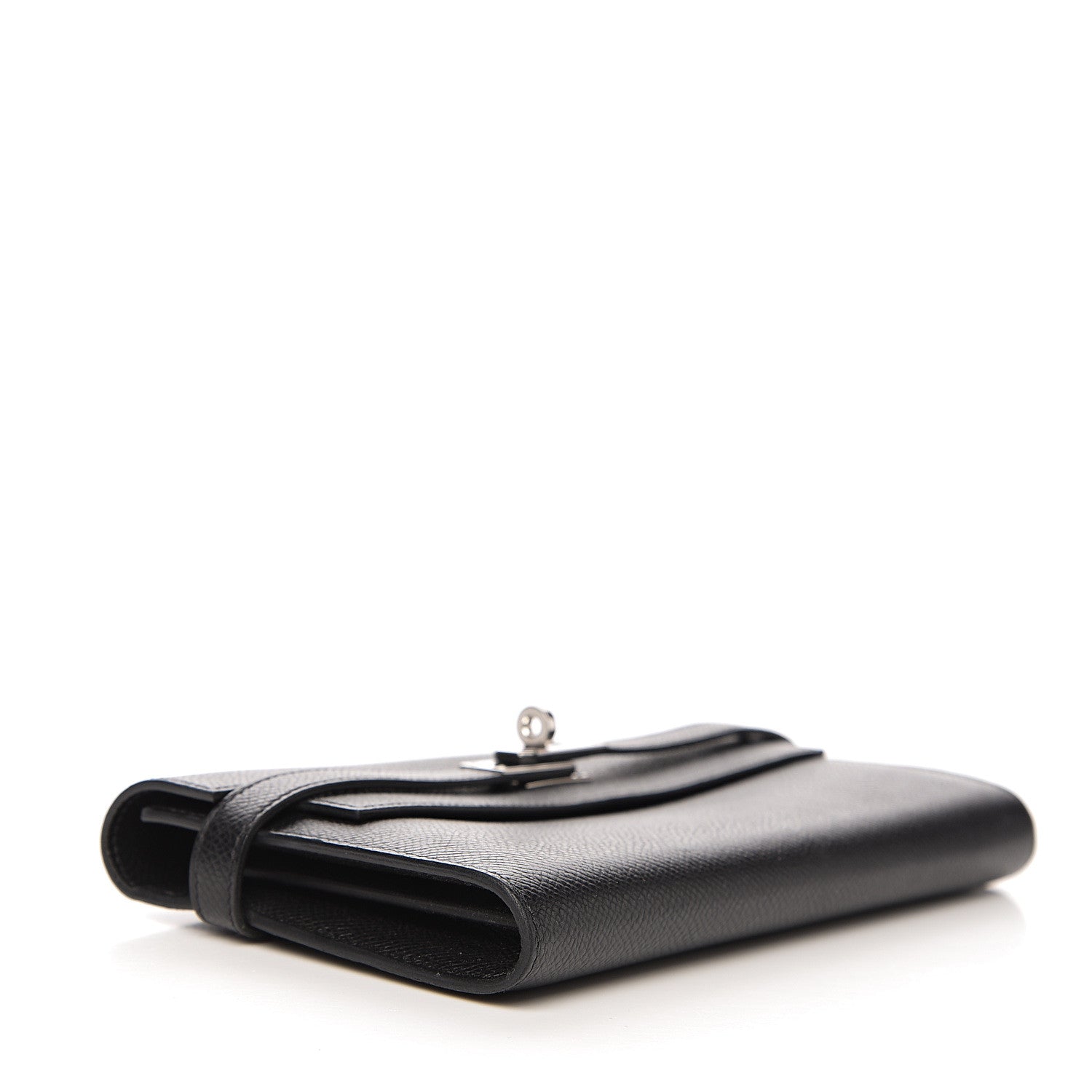 Hermes Epsom Kelly Longue Wallet Black 3 of 8