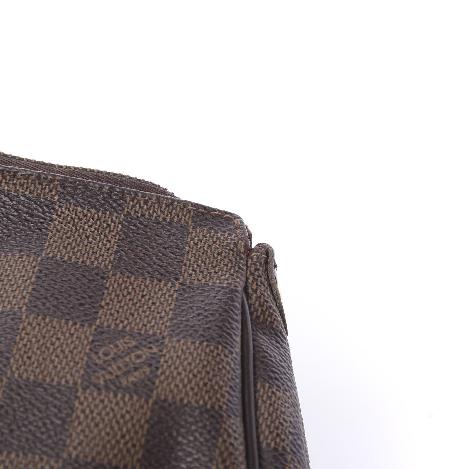 Louis Vuitton Damier Ebene Eva Clutch 11 of 16