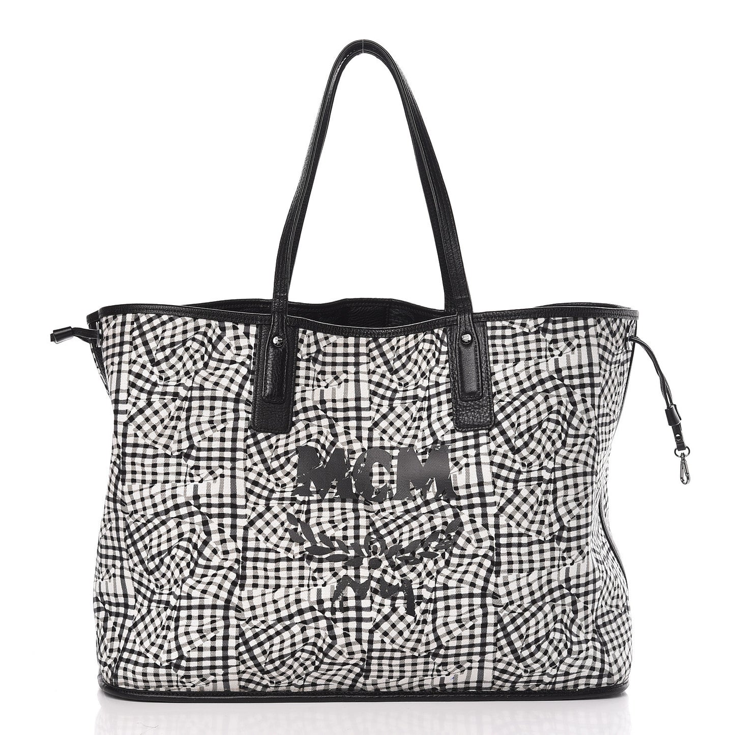 Visetos Large Liz Reversible Shopper Tote Black