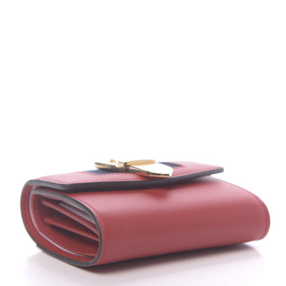 Gucci Calfskin Sylvie Wallet Hibiscus Red 4 of 8