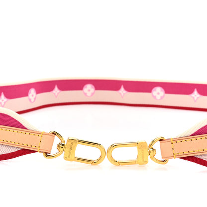 Louis Vuitton Jacquard Speedy Bandouliere 20 Shoulder Strap Fuchsia 3 of 3