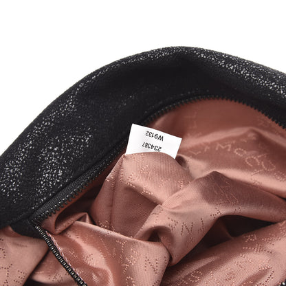 Stella McCartney Shaggy Deer Small Falabella Fold Over Tote Black 7 of 9