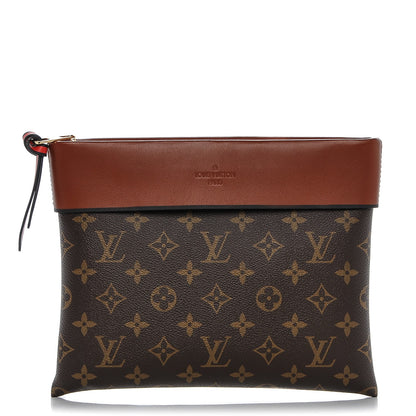 Louis Vuitton Monogram Tuileries Clutch Caramel 1 of 6