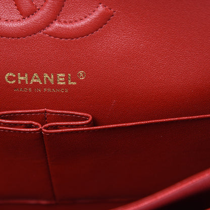 Chanel Caviar Quilted Medium Double Flap Red 13 of 13