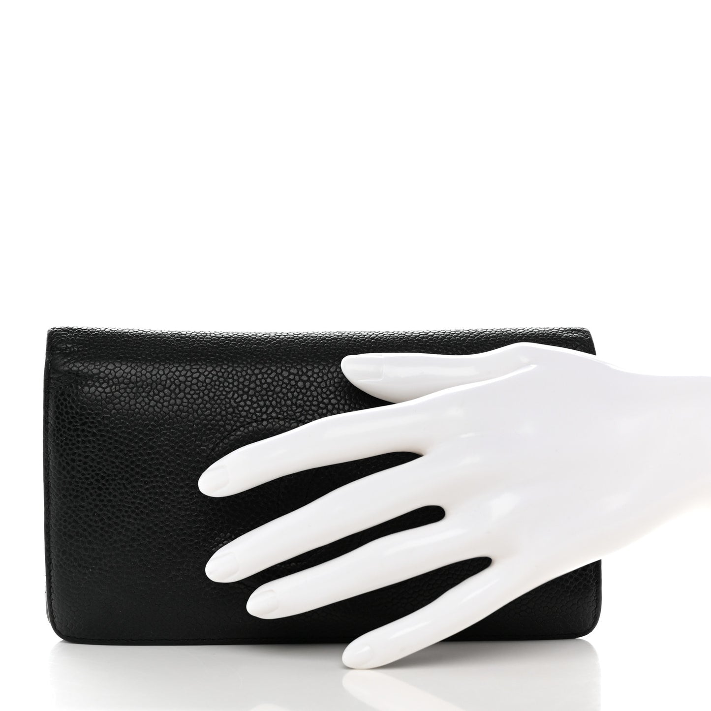 Caviar Timeless CC Yen Wallet Black