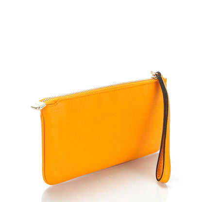 Gucci Pebbled Calfskin Soho Wristlet Curcuma 3 of 6