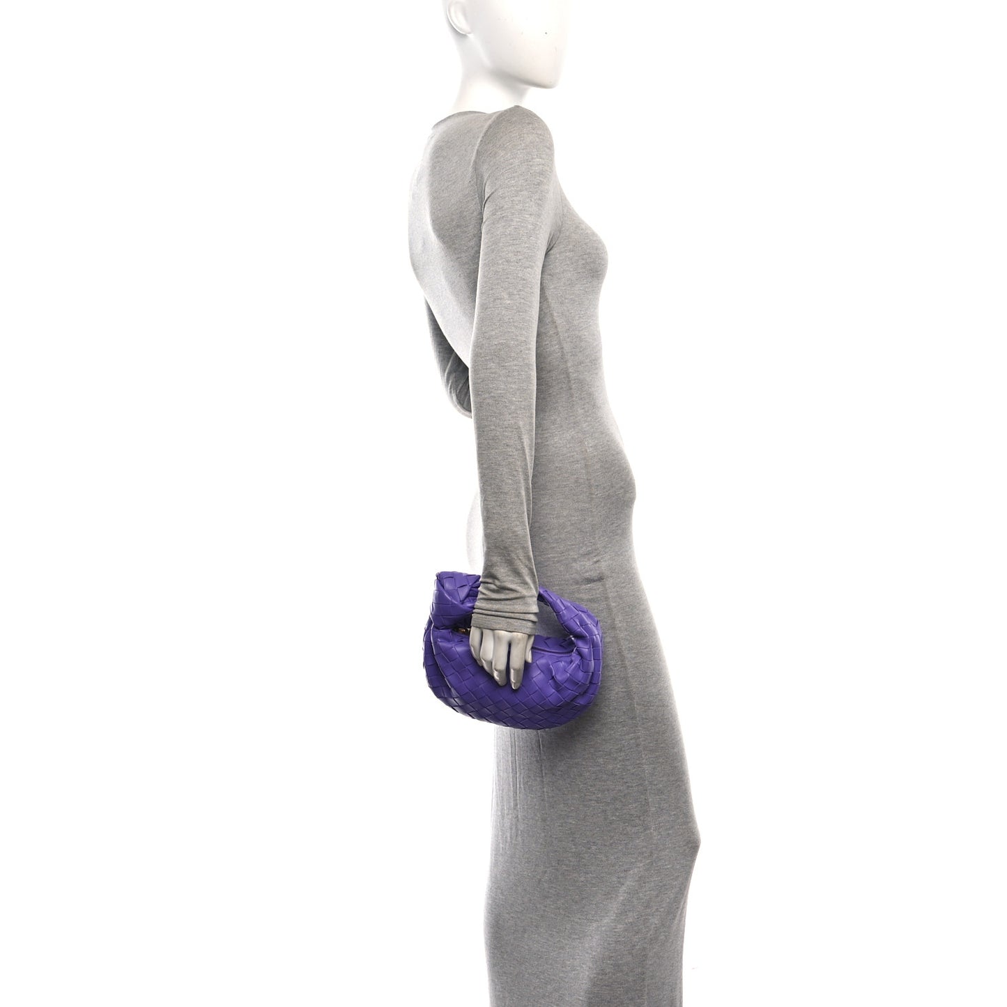 Nappa Intrecciato Mini Jodie Purple