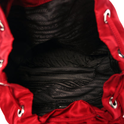 Prada Nylon Vela Single Buckle Backpack Rosso 9 of 16