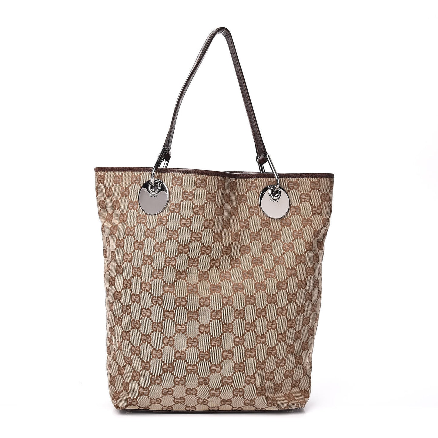 Monogram Large Eclipse Tote Brown
