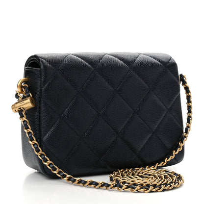 Chanel Iridescent Caviar Quilted Mini My Perfect Flap Black 3 of 11