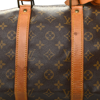 Louis Vuitton Monogram Keepall Bandouliere 45 15 of 17