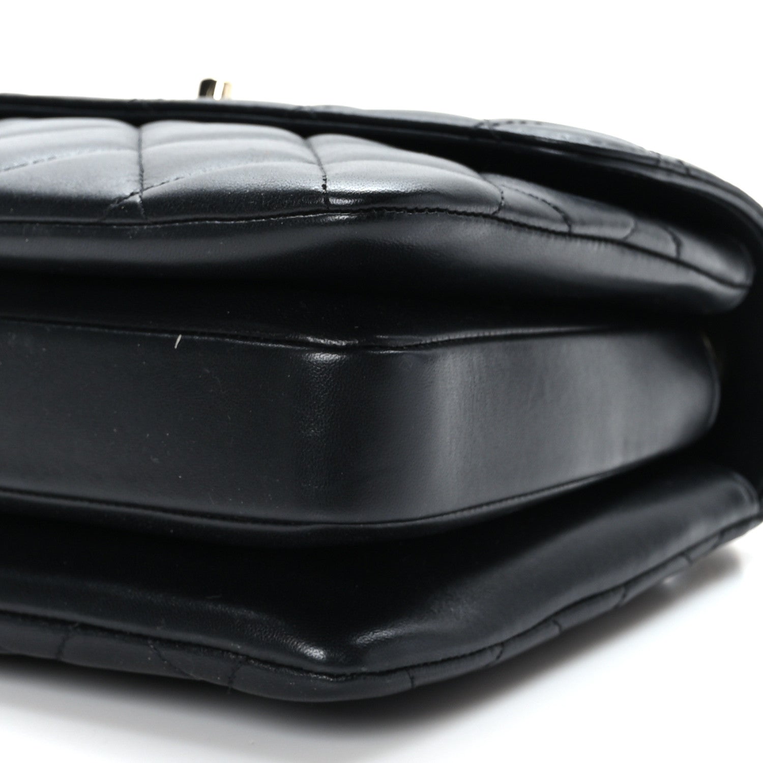 Chanel Lambskin Quilted Small Trendy CC Dual Handle Flap Bag Black 9 of 10