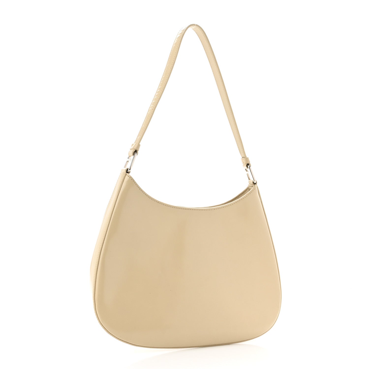Prada Spazzolato Cleo Shoulder Bag Deserto 3 of 10
