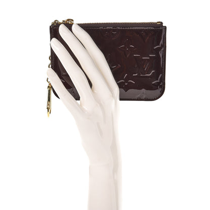 Louis Vuitton Vernis Key Pouch Amarante 2 of 6
