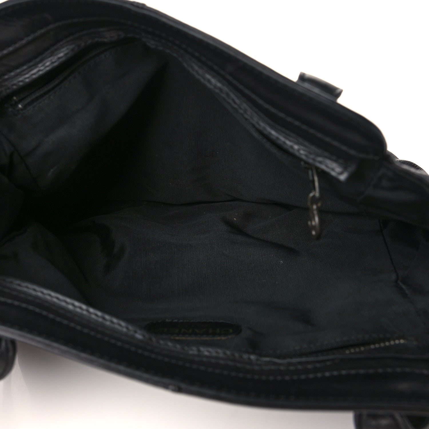 Chanel Calfskin CC Shoulder Bag Black 5 of 9