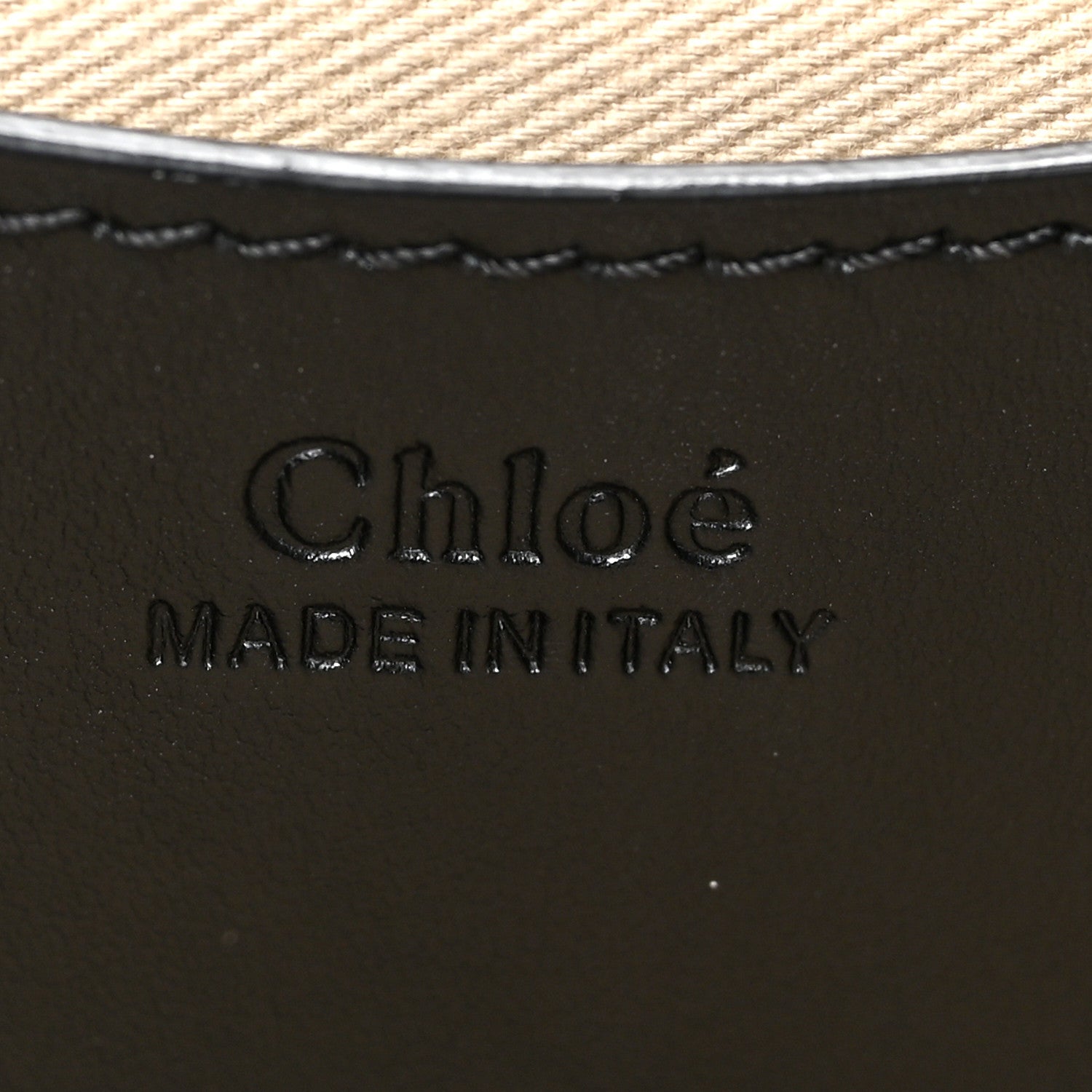 Chloe Calfskin Suede Large Tess Bag Black 6 of 8