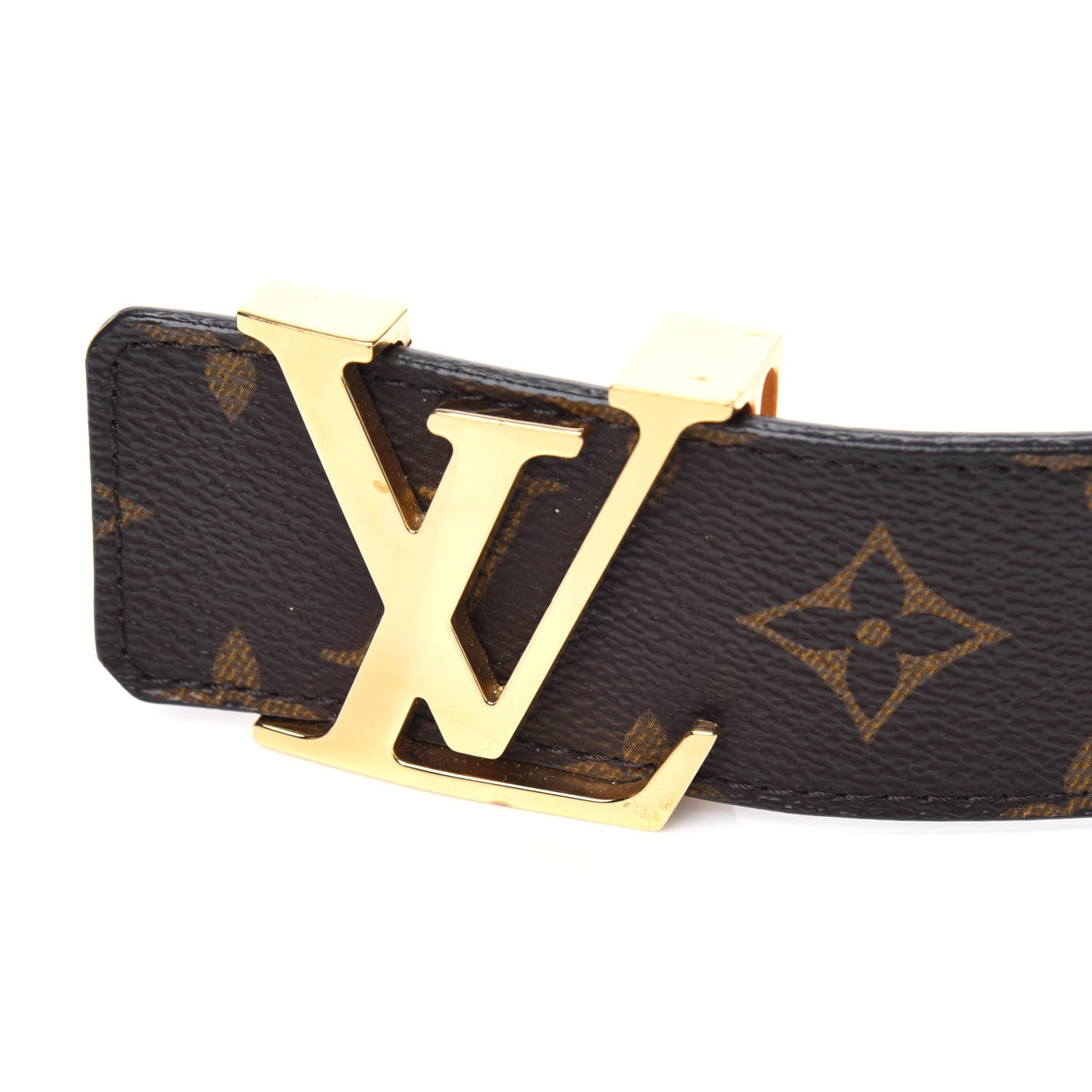 Louis Vuitton Monogram 40mm LV Initiales Belt 80 32 5 of 12