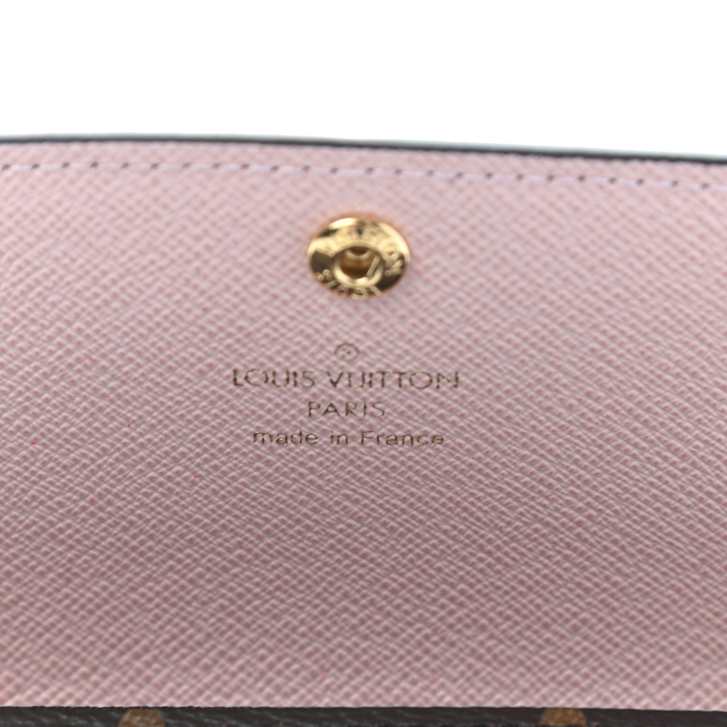 Louis Vuitton Monogram Emilie Wallet Rose Ballerine 6 of 7