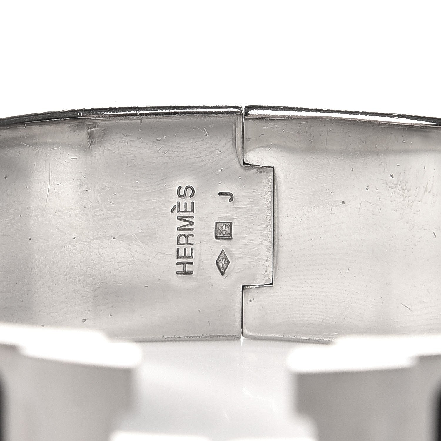 Hermes Enamel Wide Clic Clac H Bracelet PM Black 4 of 4