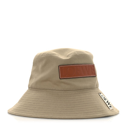 Loewe Canvas Fisherman Bucket Hat Ecru 57 Sand 1 of 8
