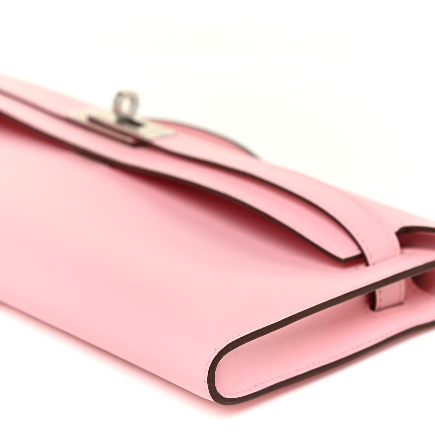Swift Kelly Cut Clutch Pochette Rose Sakura