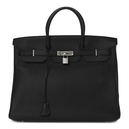 Hermes Togo Birkin 40 Black 1 of 12