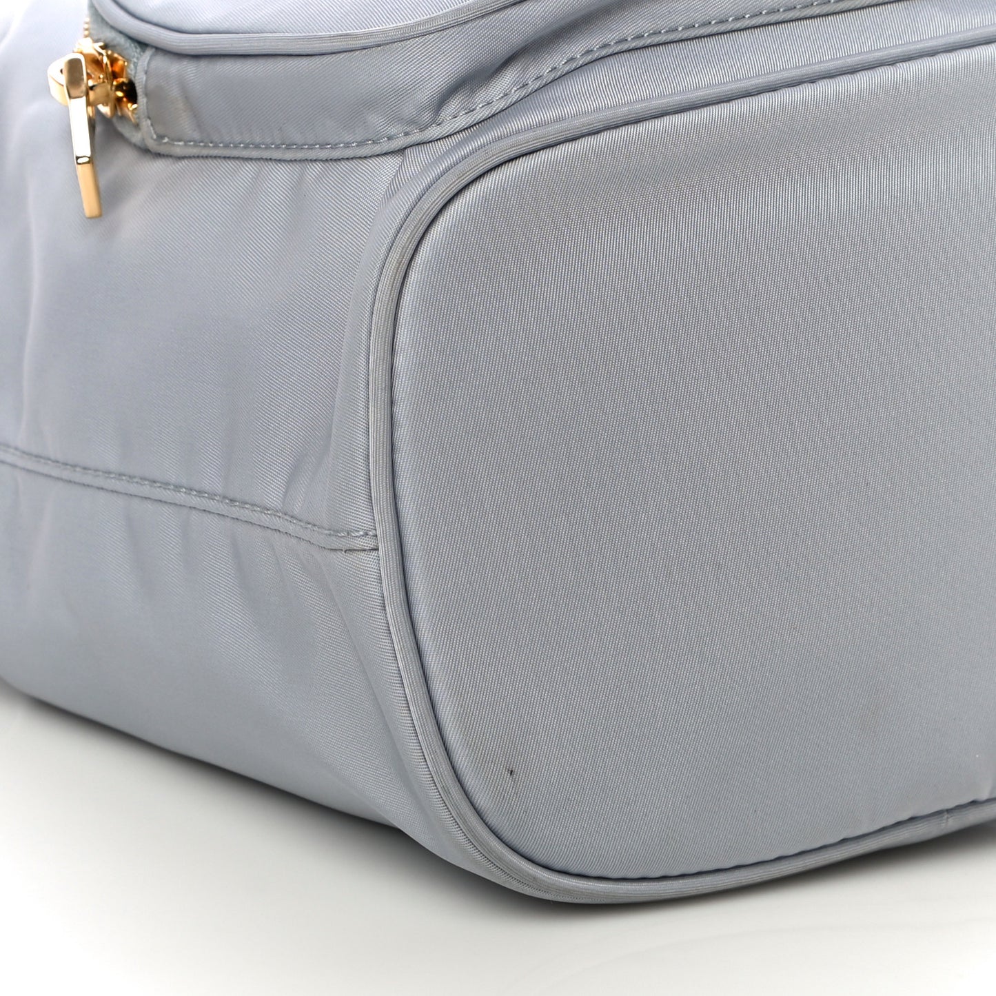 Re-Nylon Saffiano Duet Bucket Crossbody Bag Fiordaliso