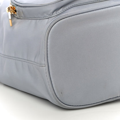 Prada Re-Nylon Saffiano Duet Bucket Crossbody Bag Fiordaliso 9 of 10