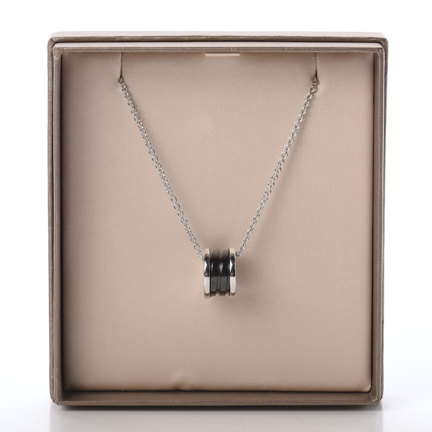 Bulgari Sterling Silver Ceramic Save The Children Pendant Necklace 5 of 5