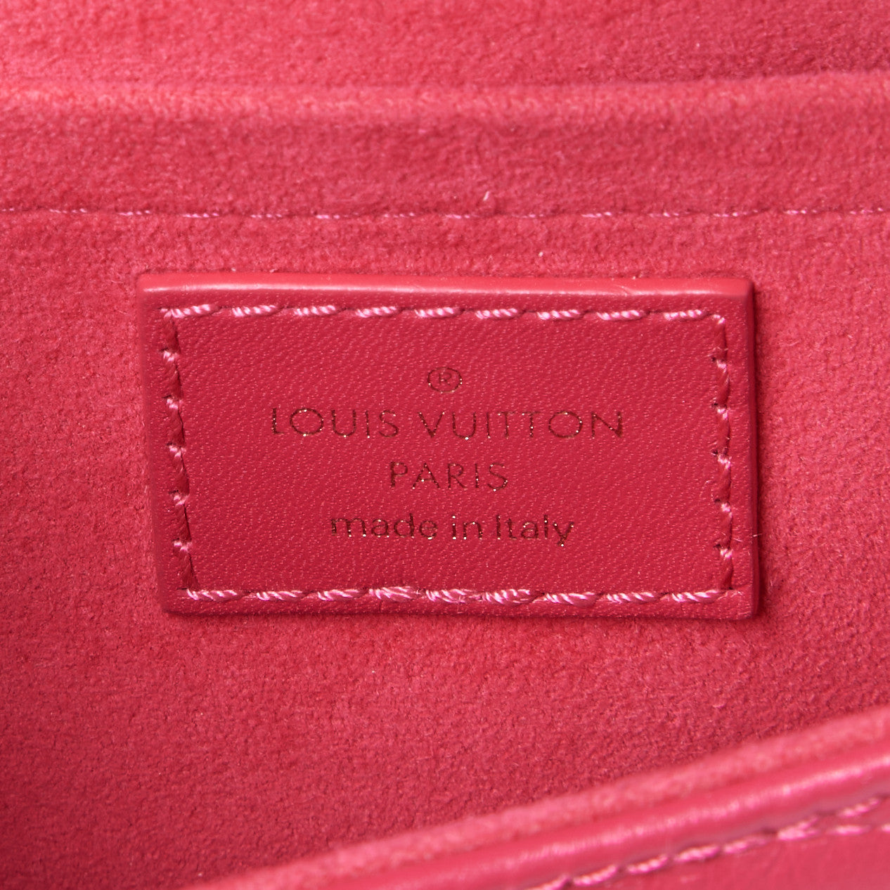 Louis Vuitton Calfskin New Wave Chain MM Rose Freesia 8 of 8