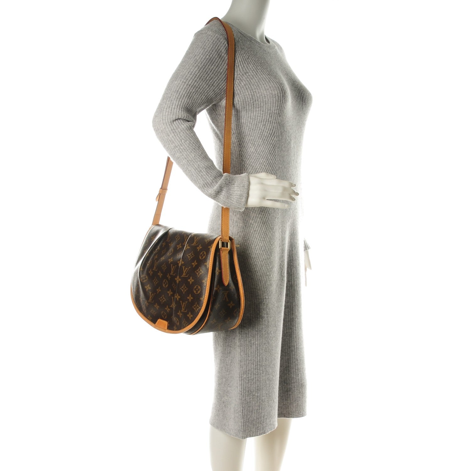 Louis Vuitton Monogram Menilmontant MM 2 of 8