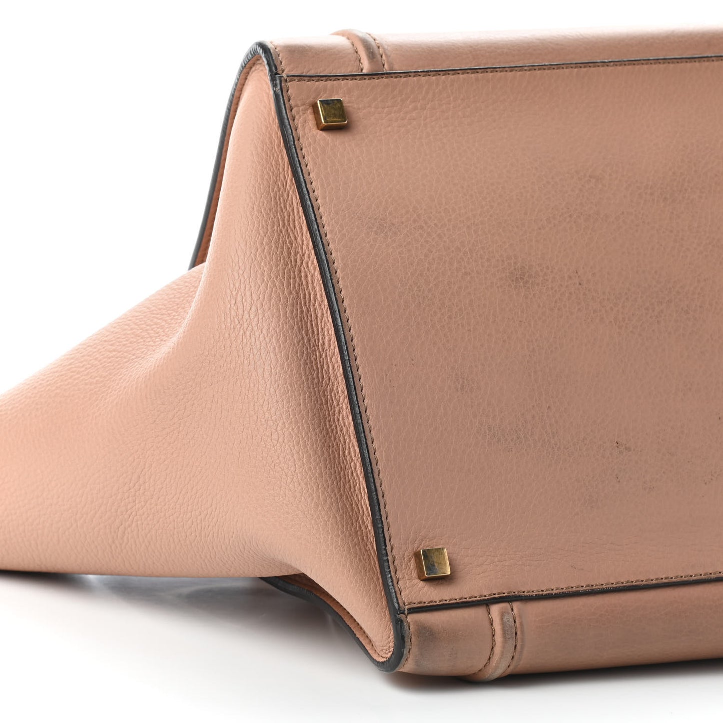 Supple Calfskin Medium Phantom Luggage Flesh