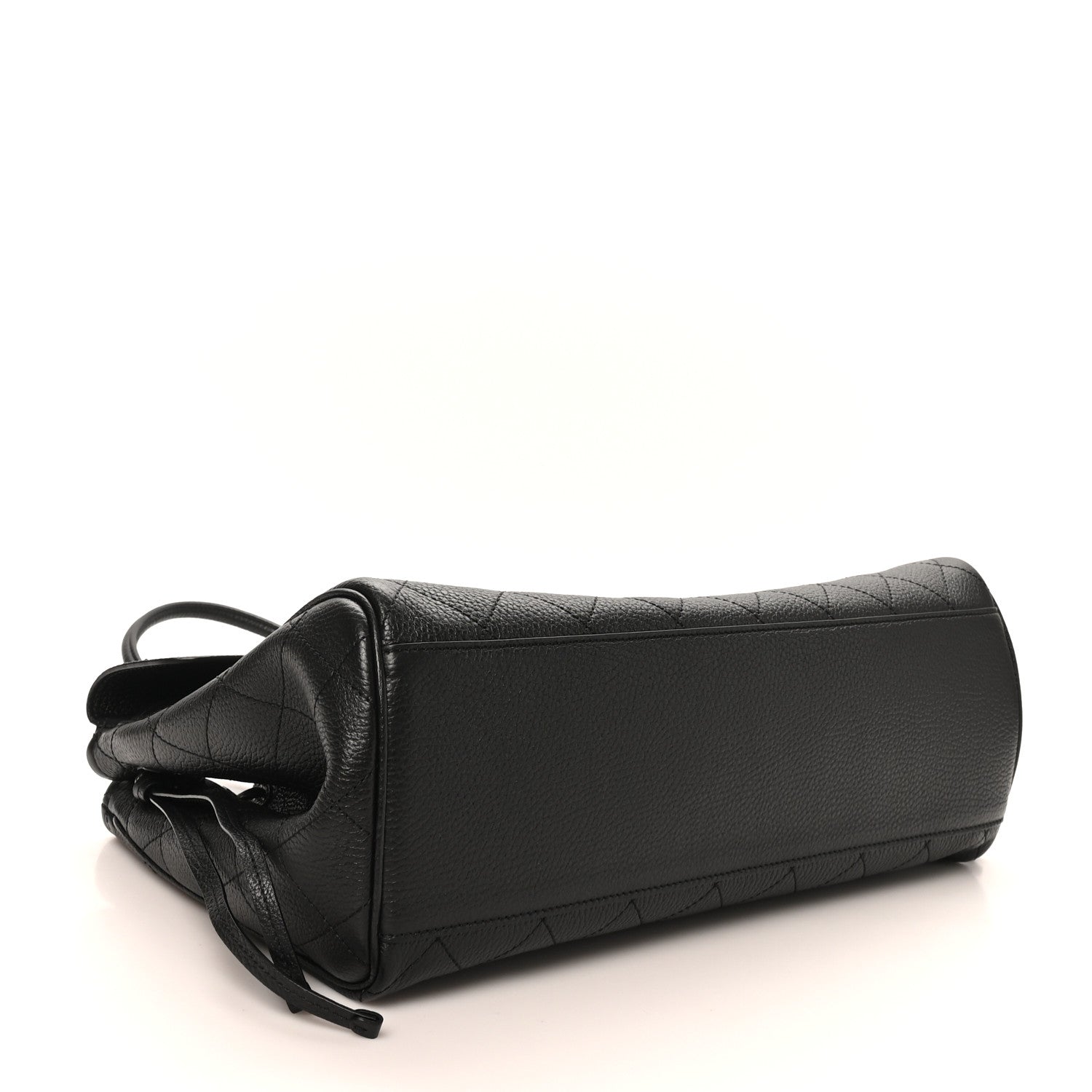 Chanel Grained Calfskin Stitched Urban Essentials Large Shopping Bag Black 6 of 21