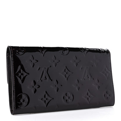 Louis Vuitton LOUIS VUITTON Vernis Sarah Wallet Rouge Fauviste 3 of 14
