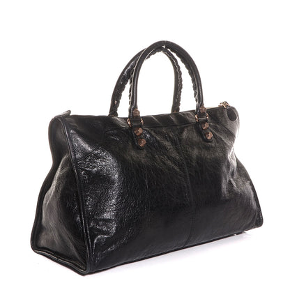 Balenciaga Agneau Giant 12 Rose Gold Hardware Work Black 3 of 11