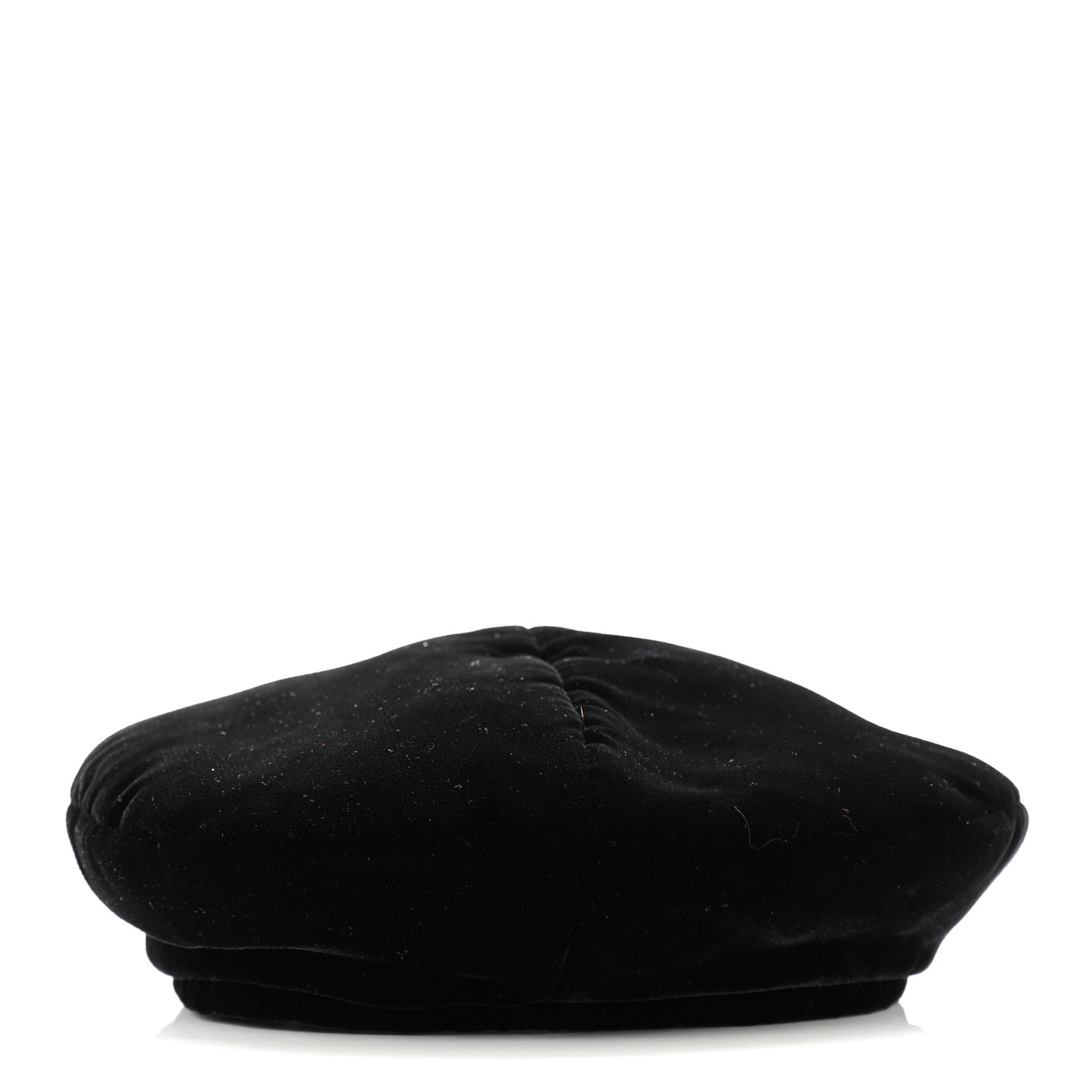 Velvet Beret Hat Black