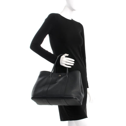 Hermes Vache Country Garden Party 36 MM Black 2 of 6