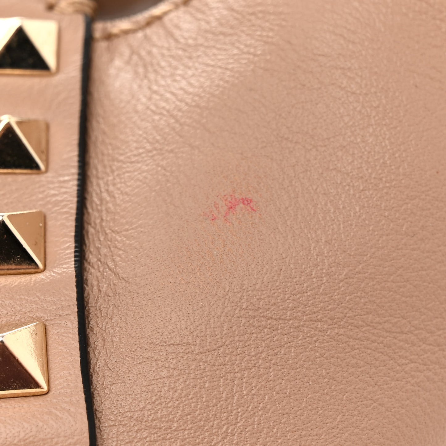 Vitello Medium Rockstud Tote Alpaca