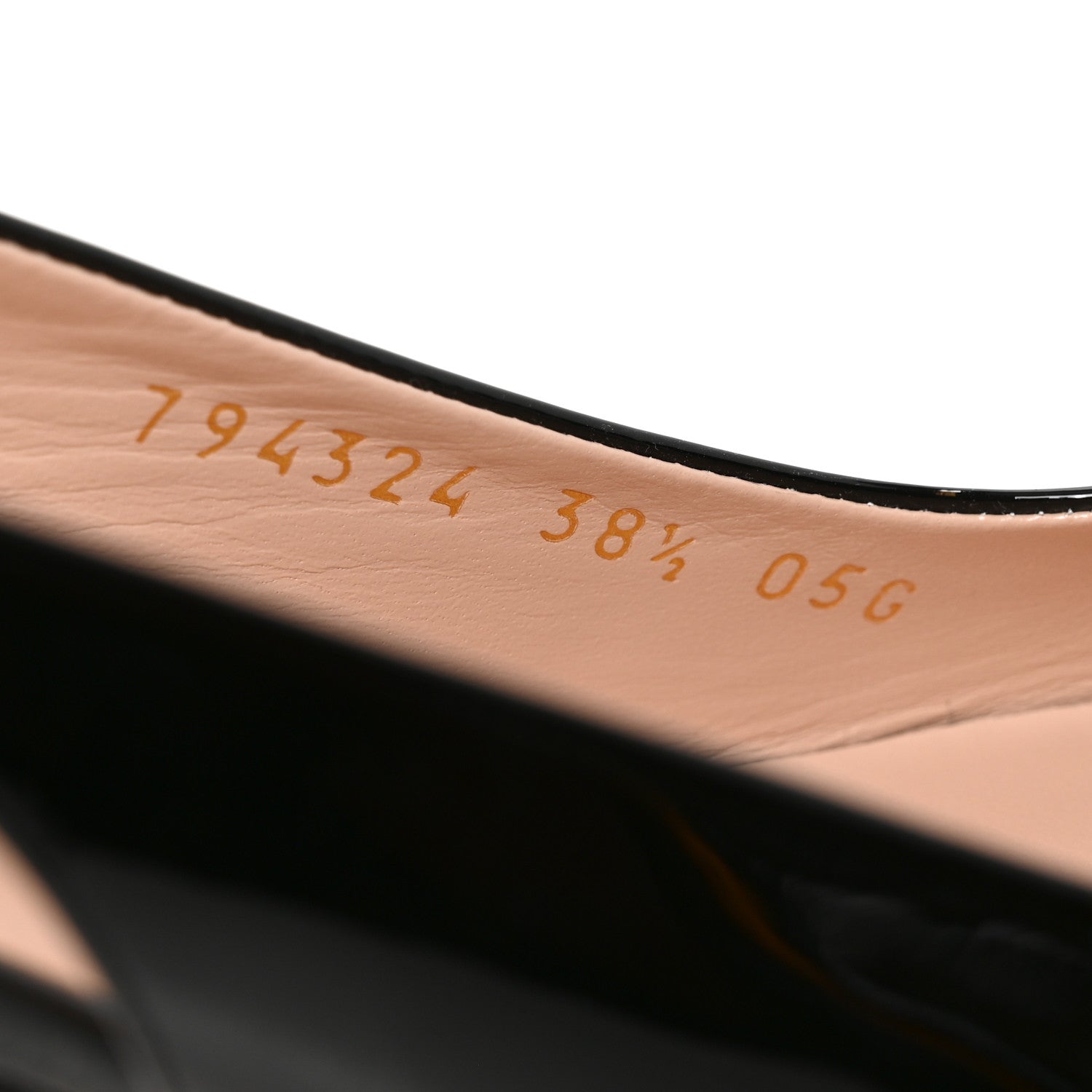 Gucci Vernice Crystal Horsebit Lady Slingback Pumps 38.5 Black 8 of 10