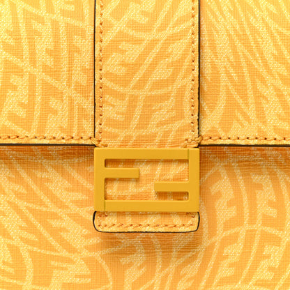 Fendi X SARAH COLEMAN Glazed Fabric Enamel Small FF Vertigo Baguette Belt Pouch Mimosa 8 of 14