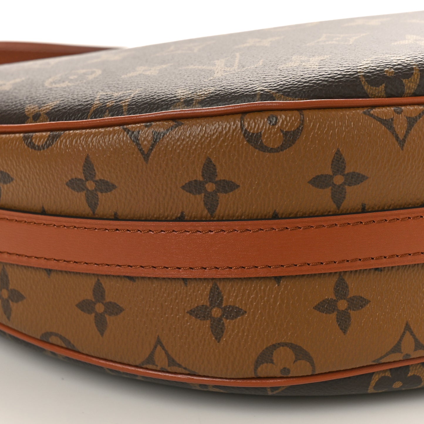 Reverse Monogram Loop Hobo