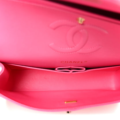 Chanel Caviar Quilted Medium Double Flap Pink 5 of 12